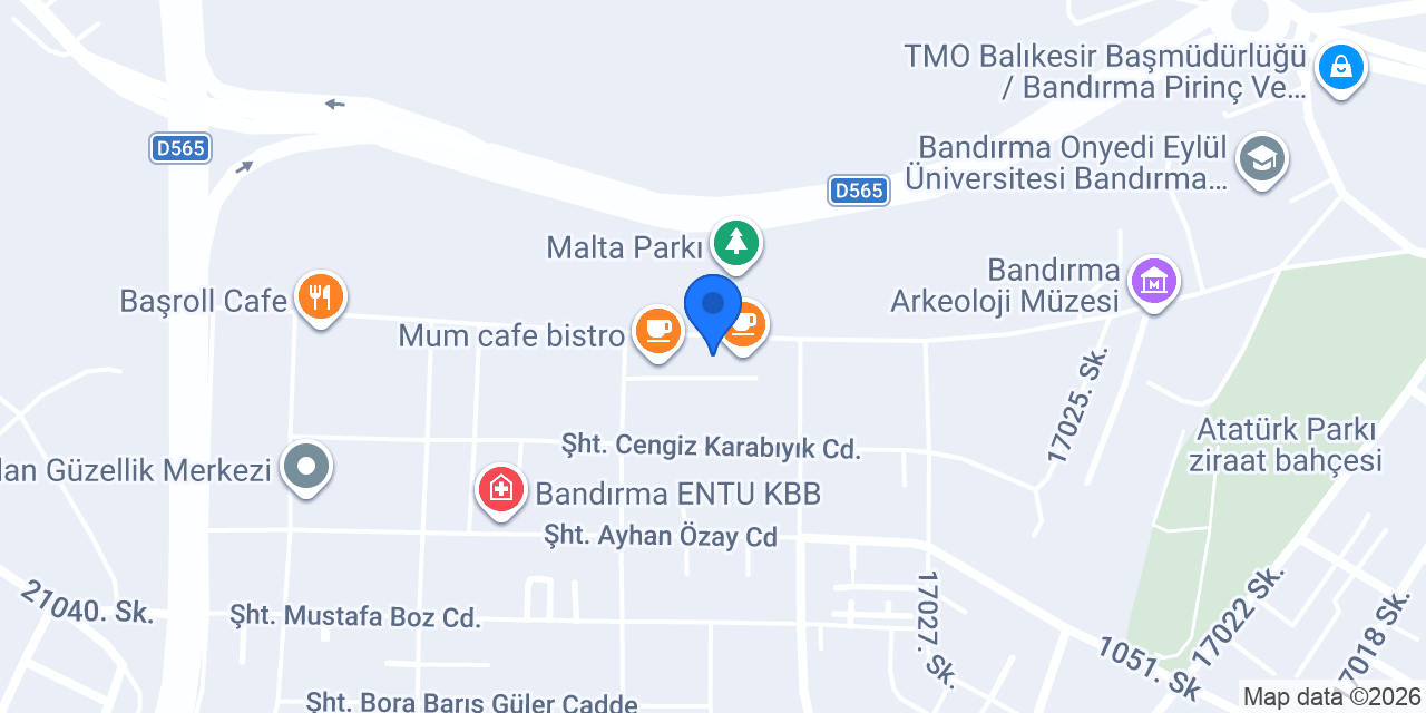 Tanova Bandırma - Cuisine & Specialty Coffee konumu