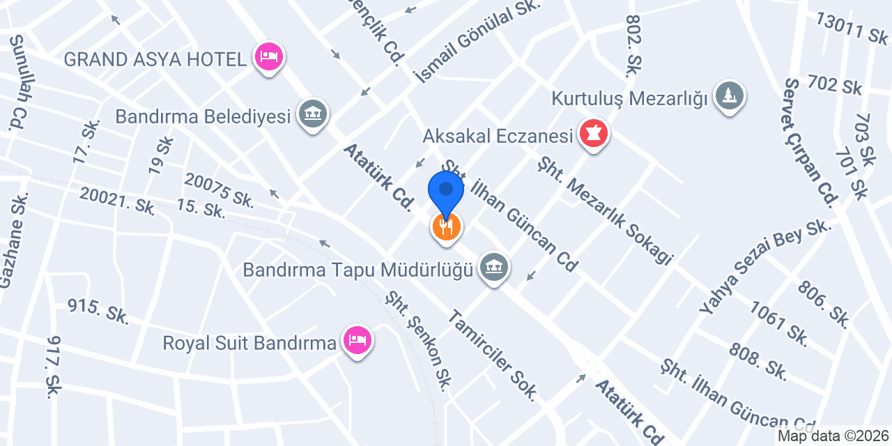 Nart Hukuk Bürosu konumu