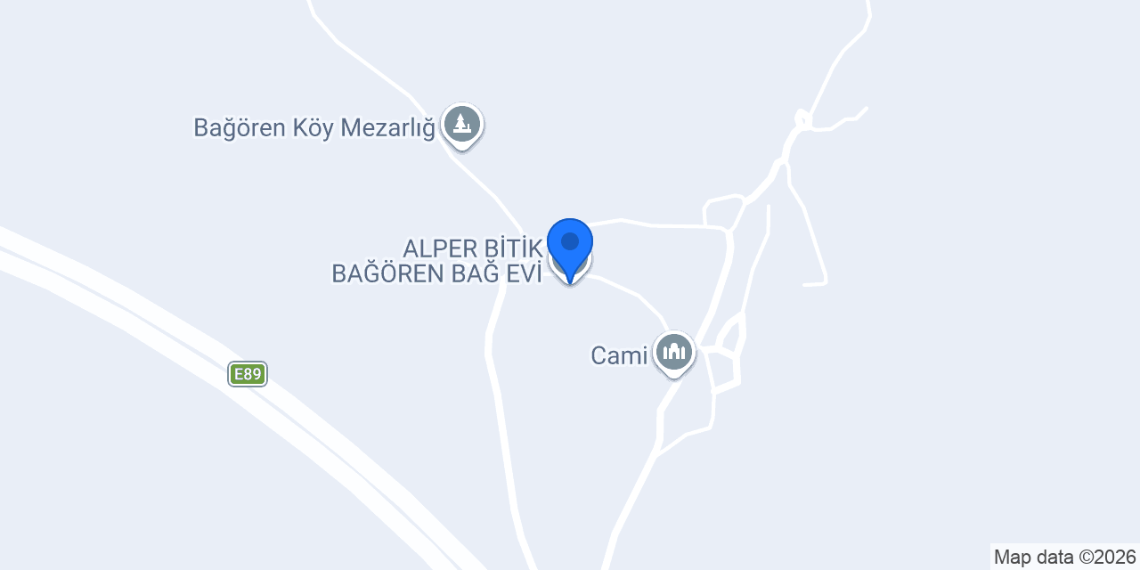 ALPER BİTİK BAĞÖREN BAĞ EVİ konumu