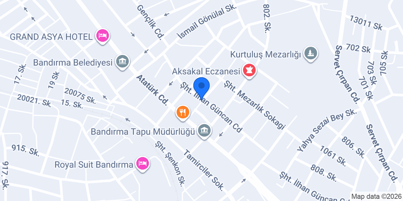 ÖZCAN YAPI ANAHTAR VE KİLİT SİSTEMLERİ konumu