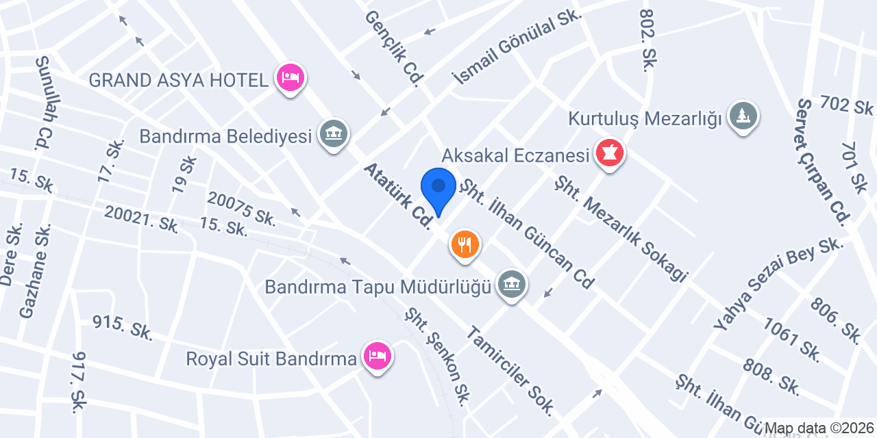EVO TEKNİK YAPI konumu