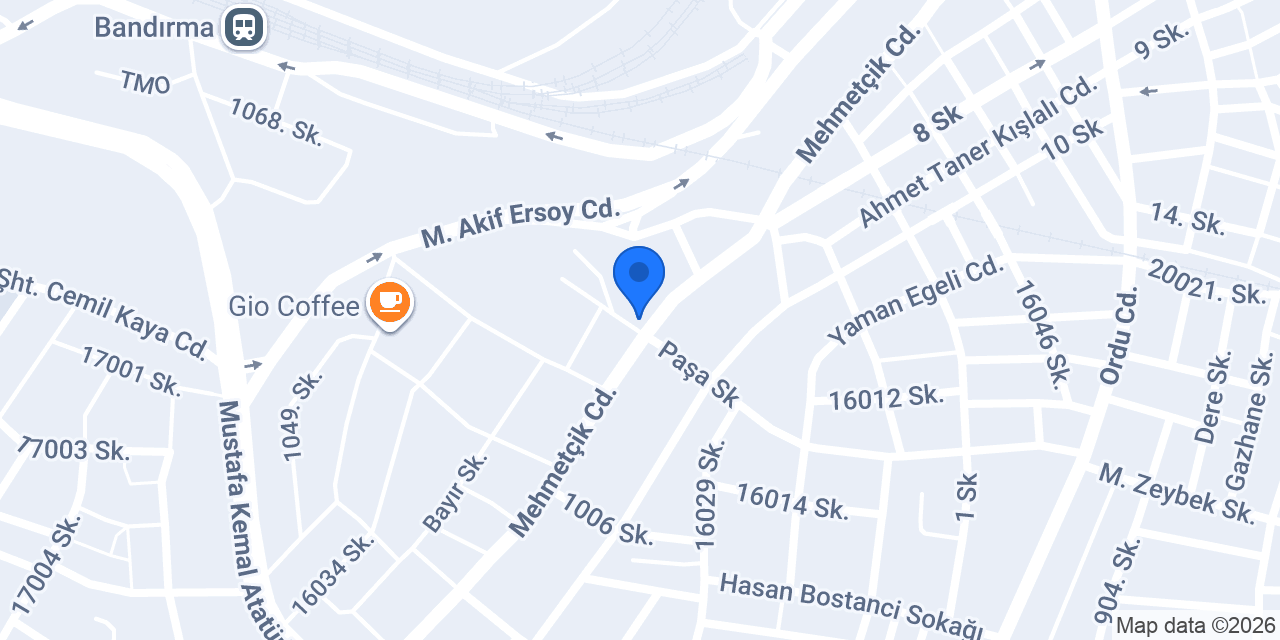 ANK TEKNİK YAPI MOBİLYA SİSTEMLERİ BANDIRMA konumu