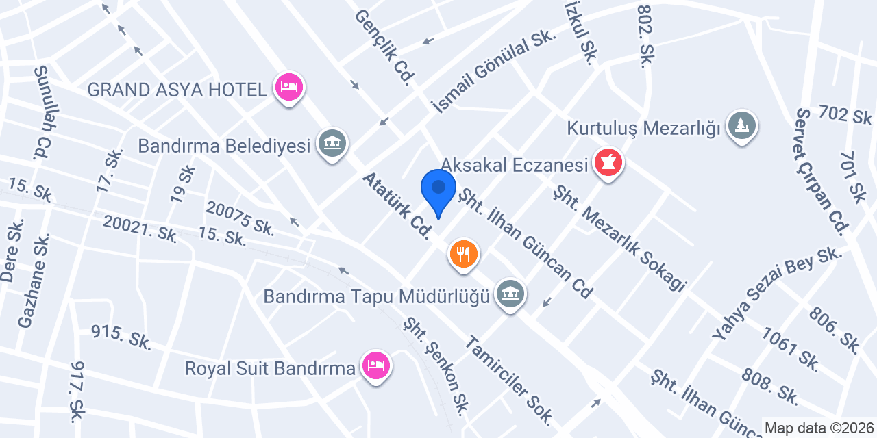 EFLATUN TEKNİK YAPI konumu