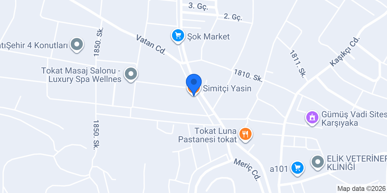 Simitçi Yasin konumu