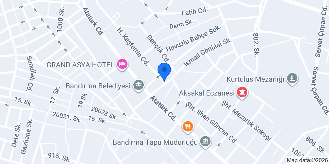 Batu Tesisat konumu