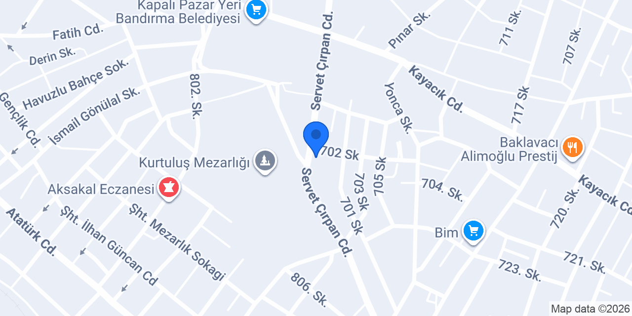 KARAGÖZ OTOMOTİV konumu