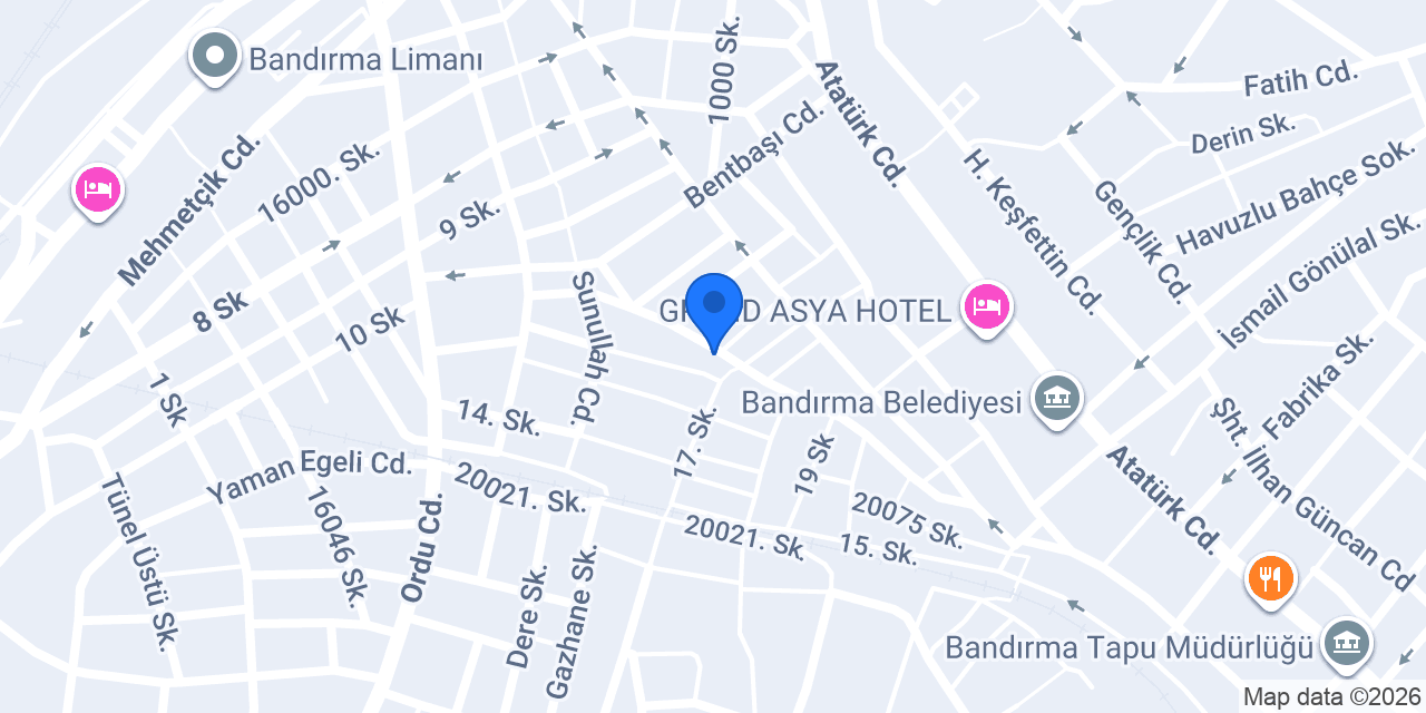 Milano Erkek Kuaförü konumu