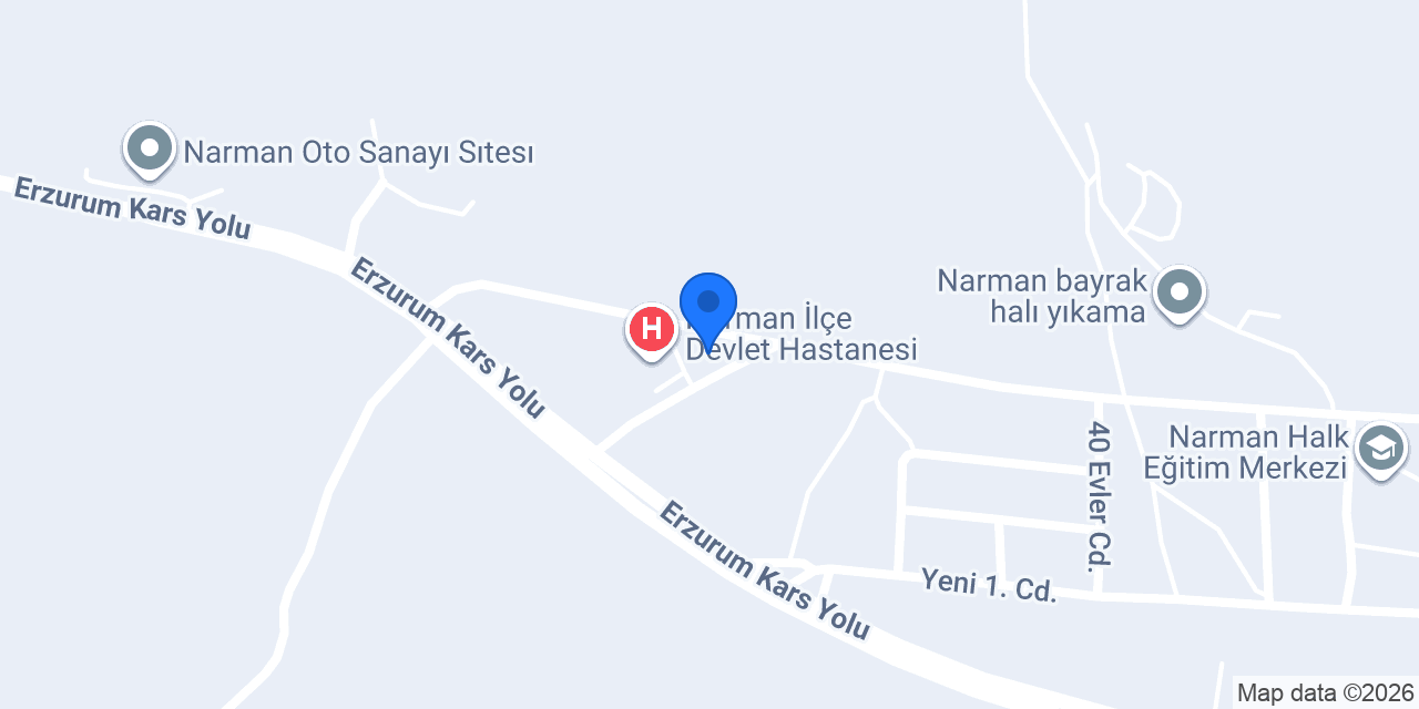 Narman Teknik Un değirmeni konumu