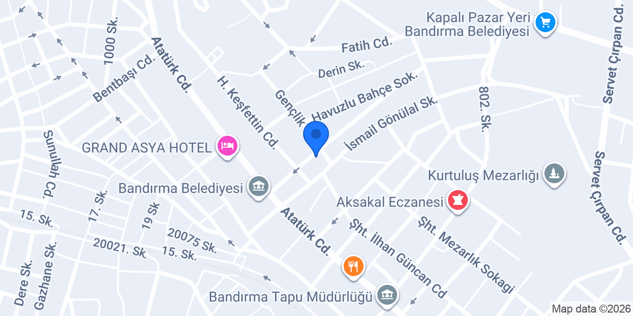 MEGA Temizlik konumu