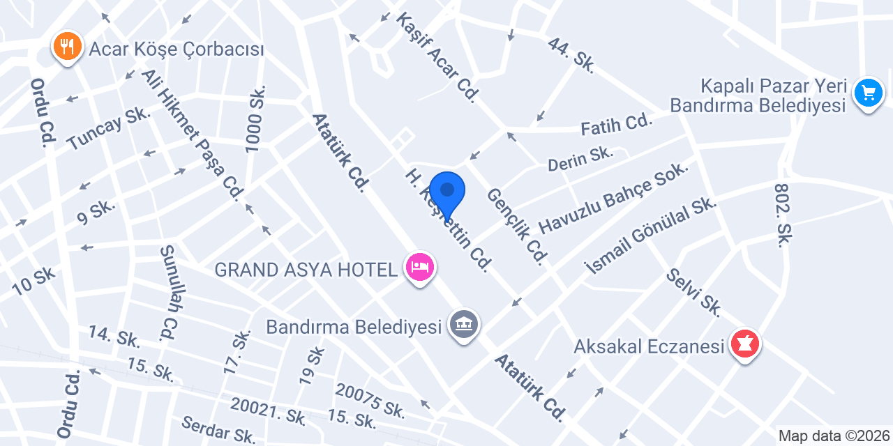 Bandırma en hakın motorcusu konumu