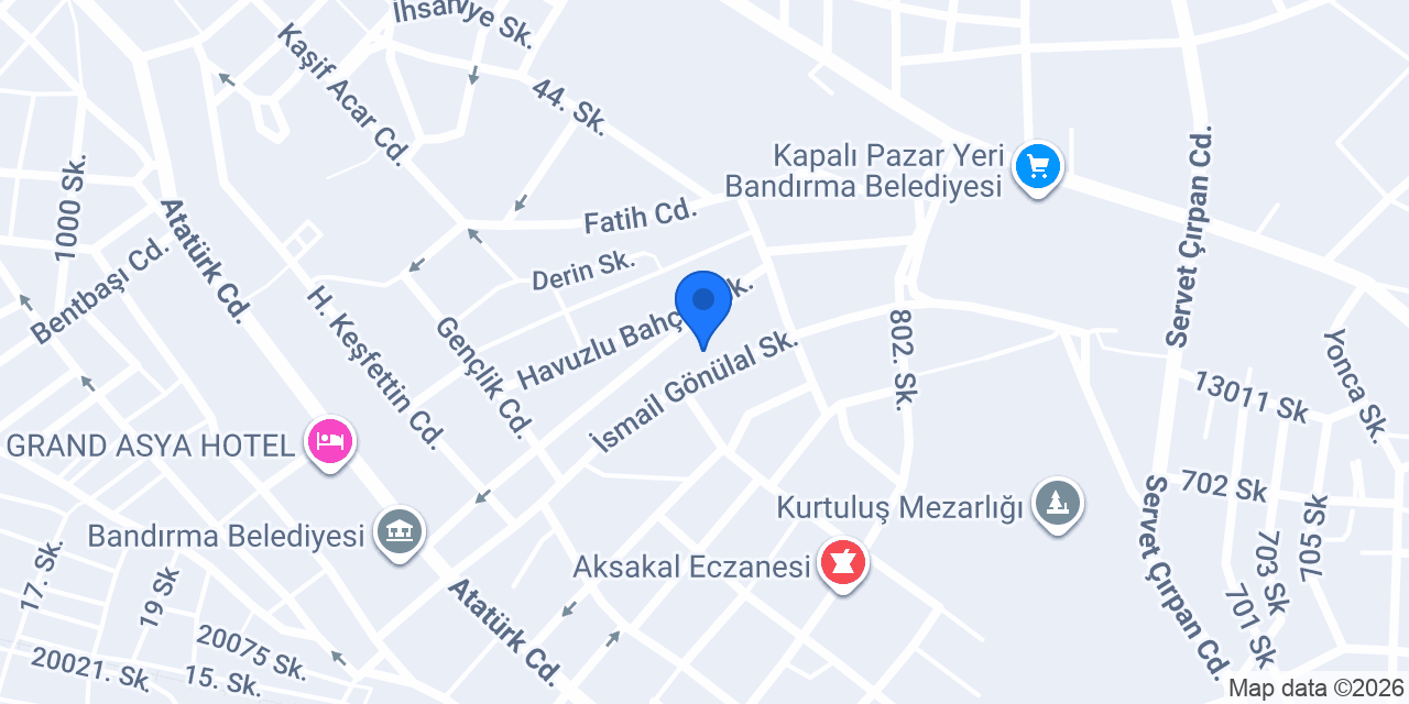 ULUSOY TEKEL SHOP konumu