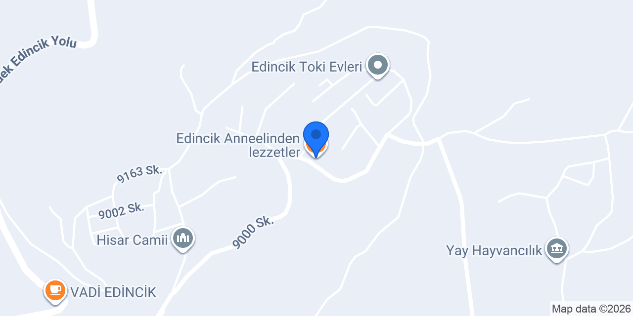 Edincik Anneelinden lezzetler konumu