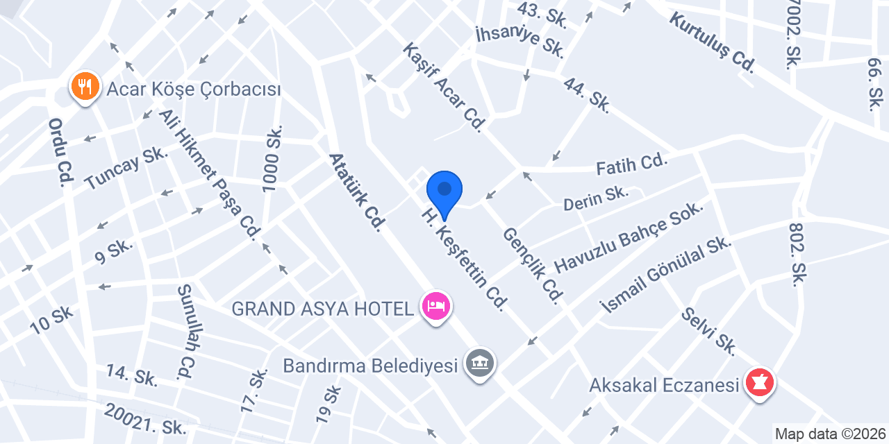 Reçberler Mobilya Halı konumu