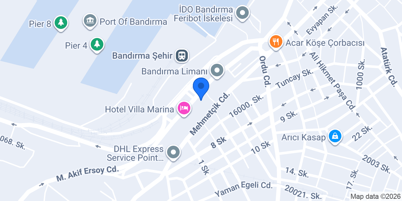 1857 RESTAURANT & BAR konumu