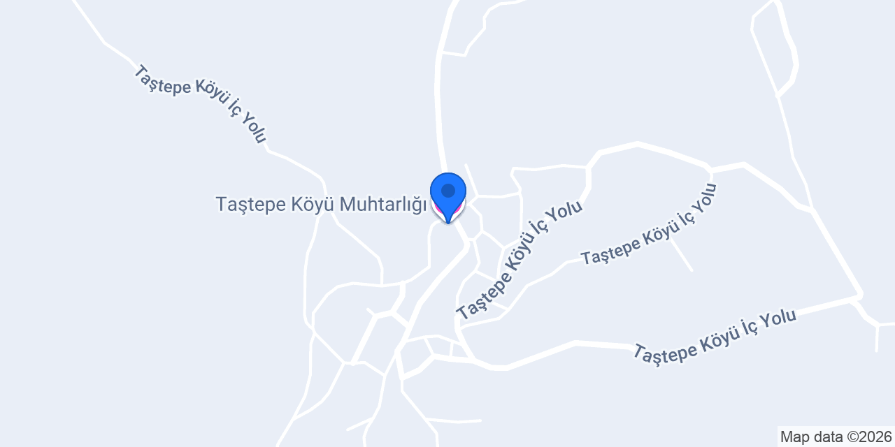 Taştepe Köyü Muhtarlığı konumu