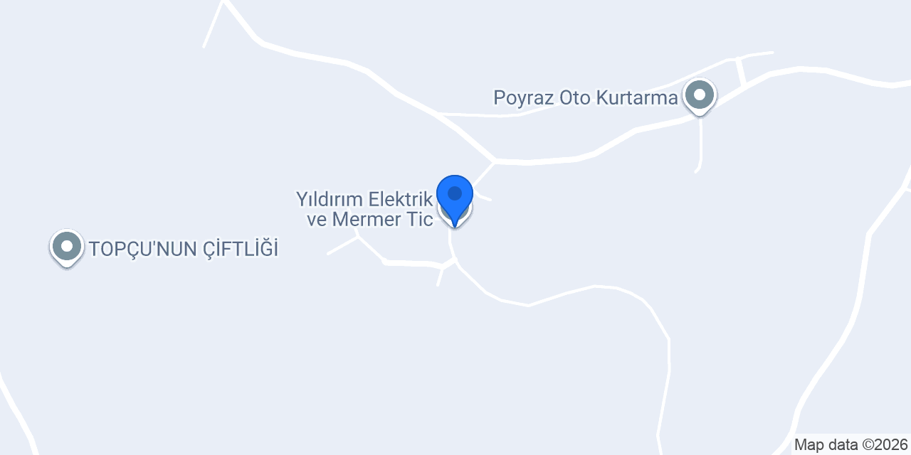 Yıldırım Elektrik ve Mermer Tic. konumu