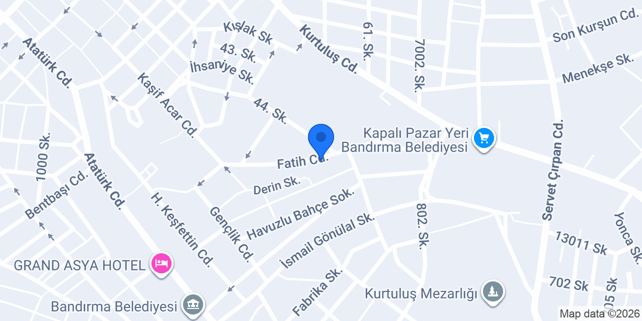 Özgür Bilişim & Tasarım konumu