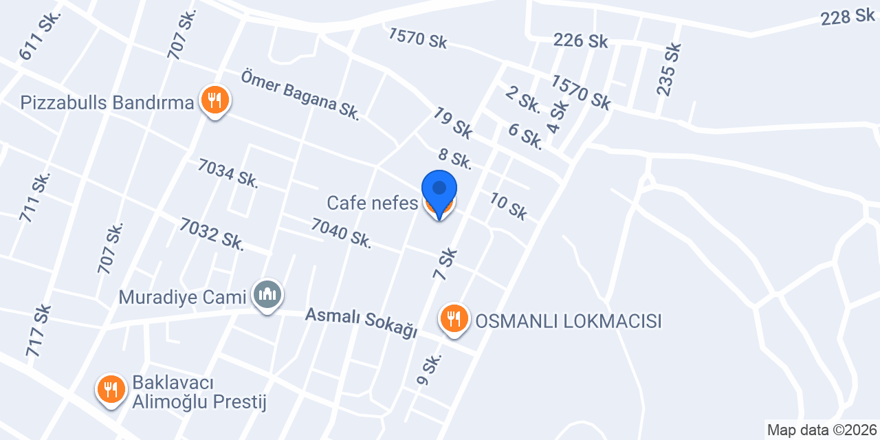Cafe nefes konumu