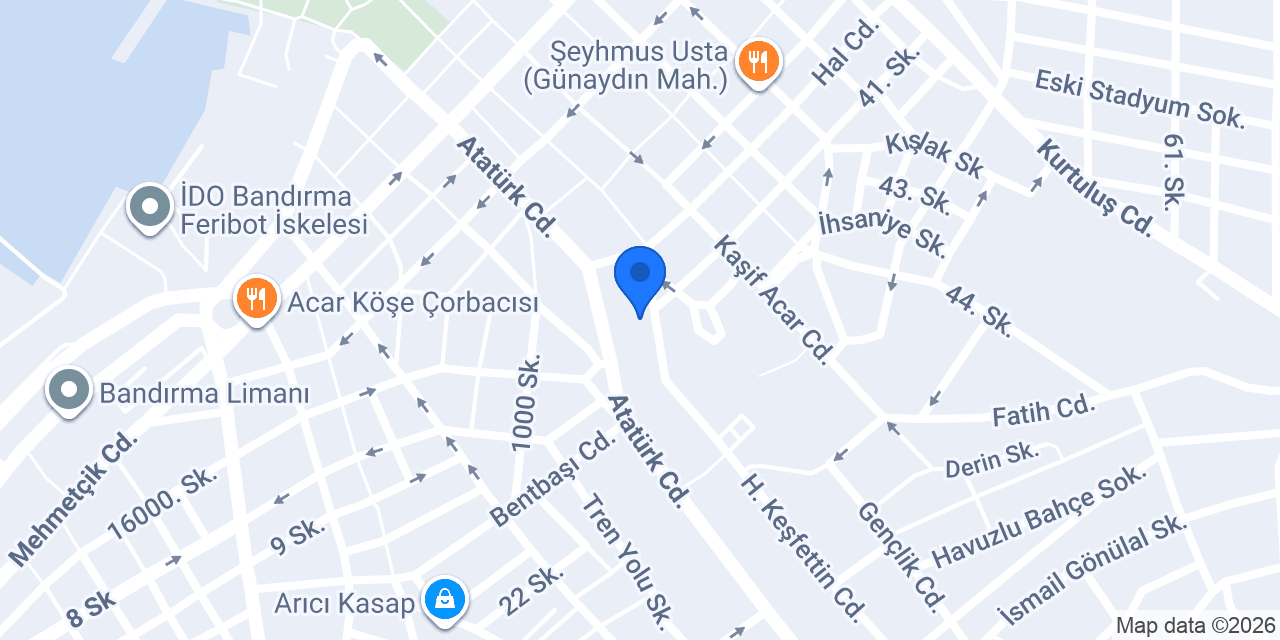 Ali Can (Mali Müşavir & Bağımsız Denetçi) konumu