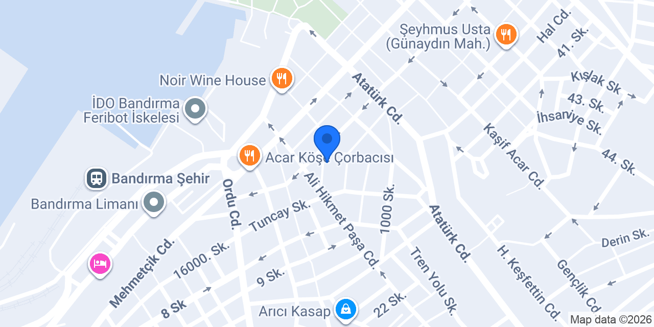 ANKA Mobilya Dekarasyon konumu