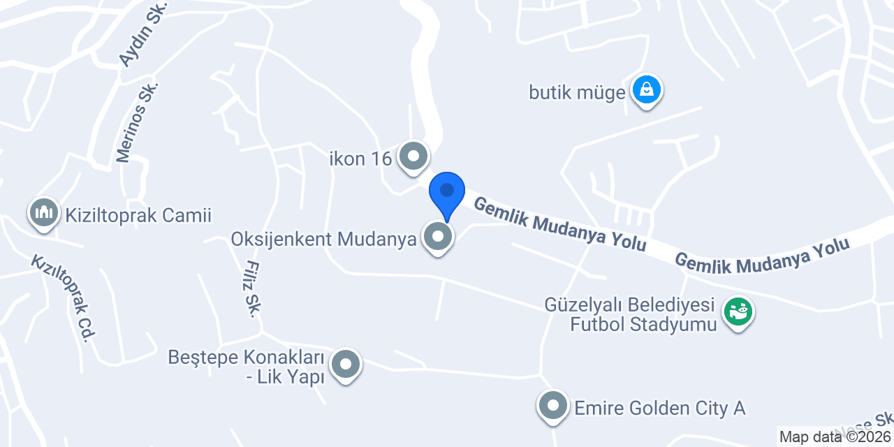 BOSPHORUS MUDANYA konumu