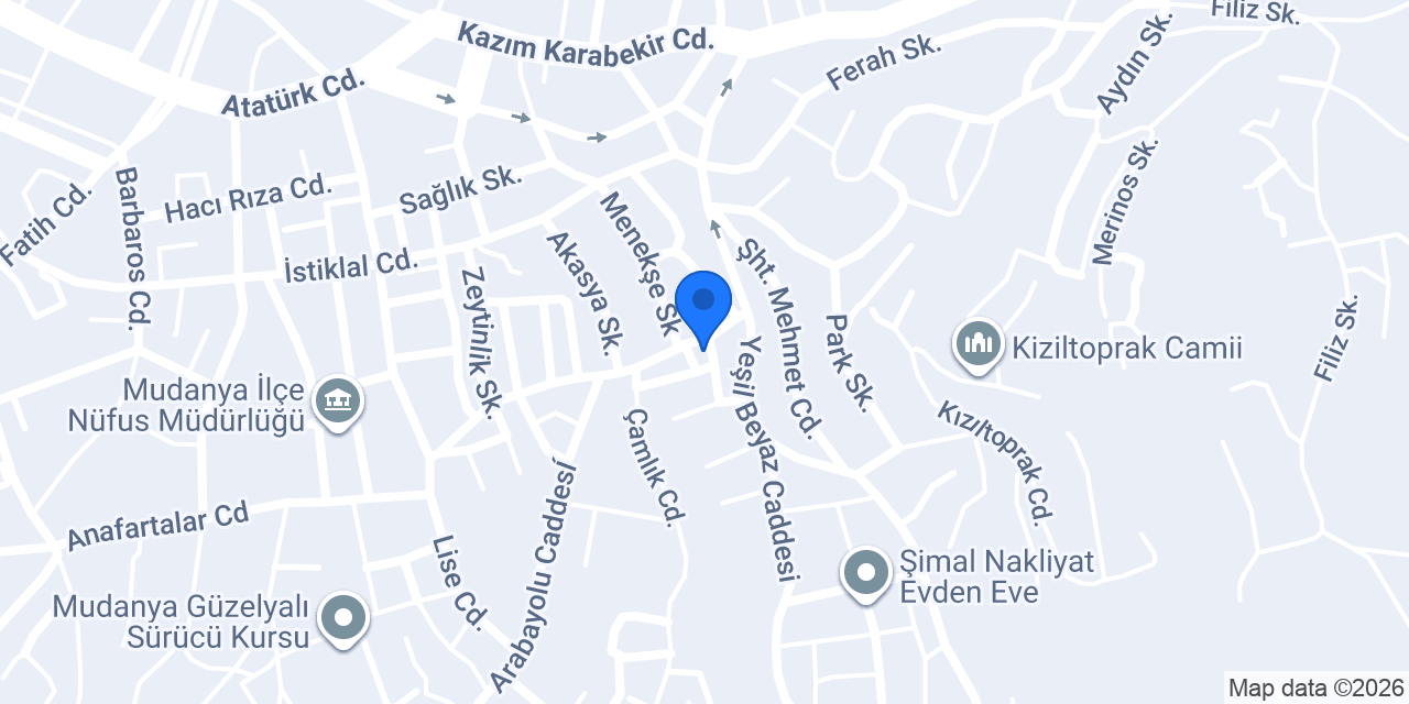 Umut Market konumu