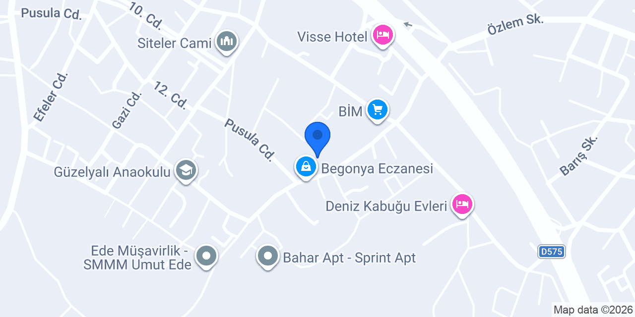 Öz Elif Sürücü Kursu Mudanya konumu
