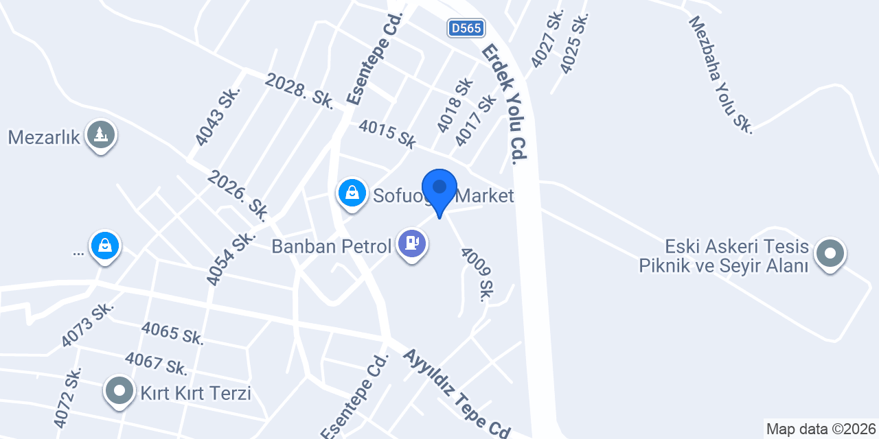 Bandirma tekirdag feribotu konumu