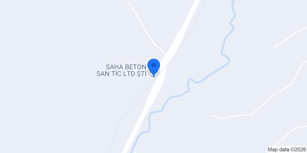 SAHA BETON SAN TİC LTD ŞTİ konumu