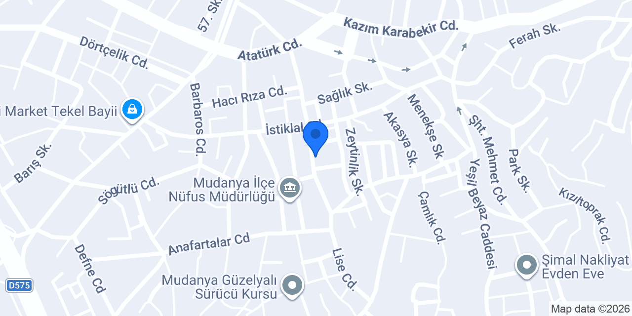 Teknotek elektrik konumu
