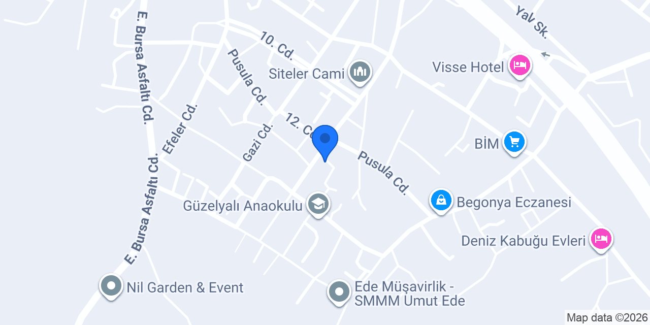 SMMM NURİYE ÖZDEMİR konumu