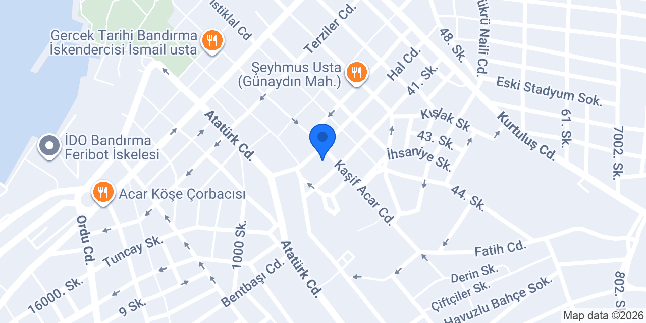 Western Union BPN / Kredixshop Bandırma konumu