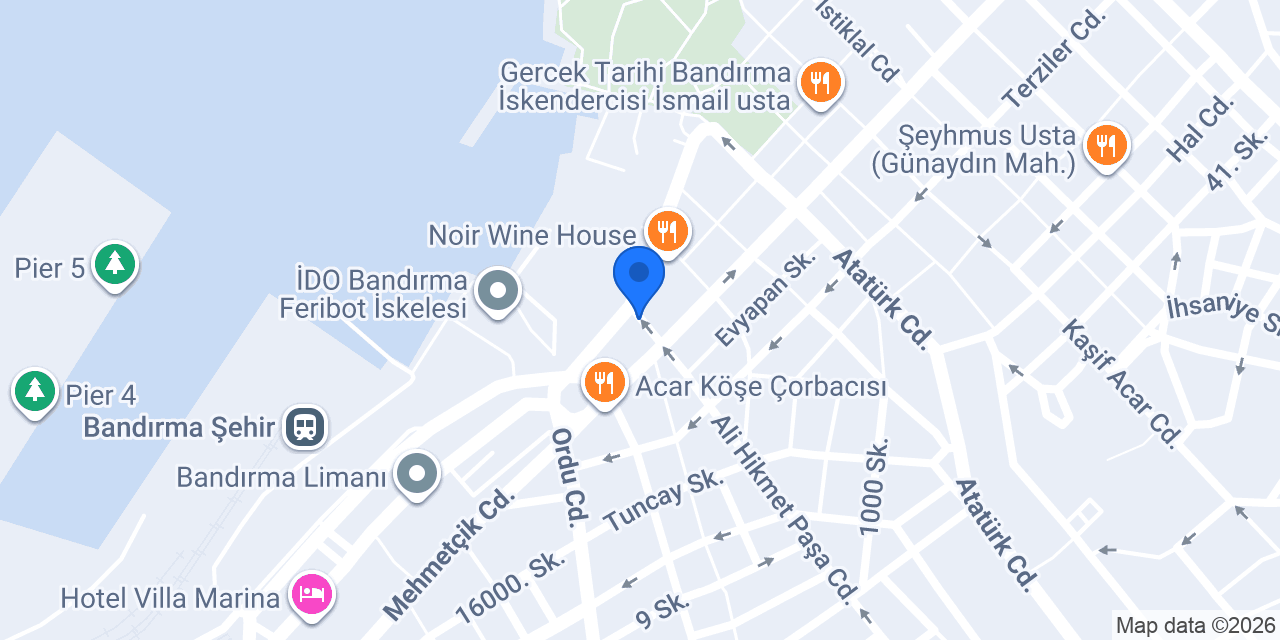 Star Karadeniz Pide konumu