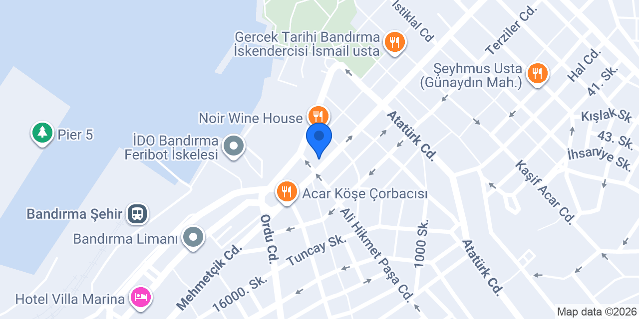 Bilgi Eczanesi konumu