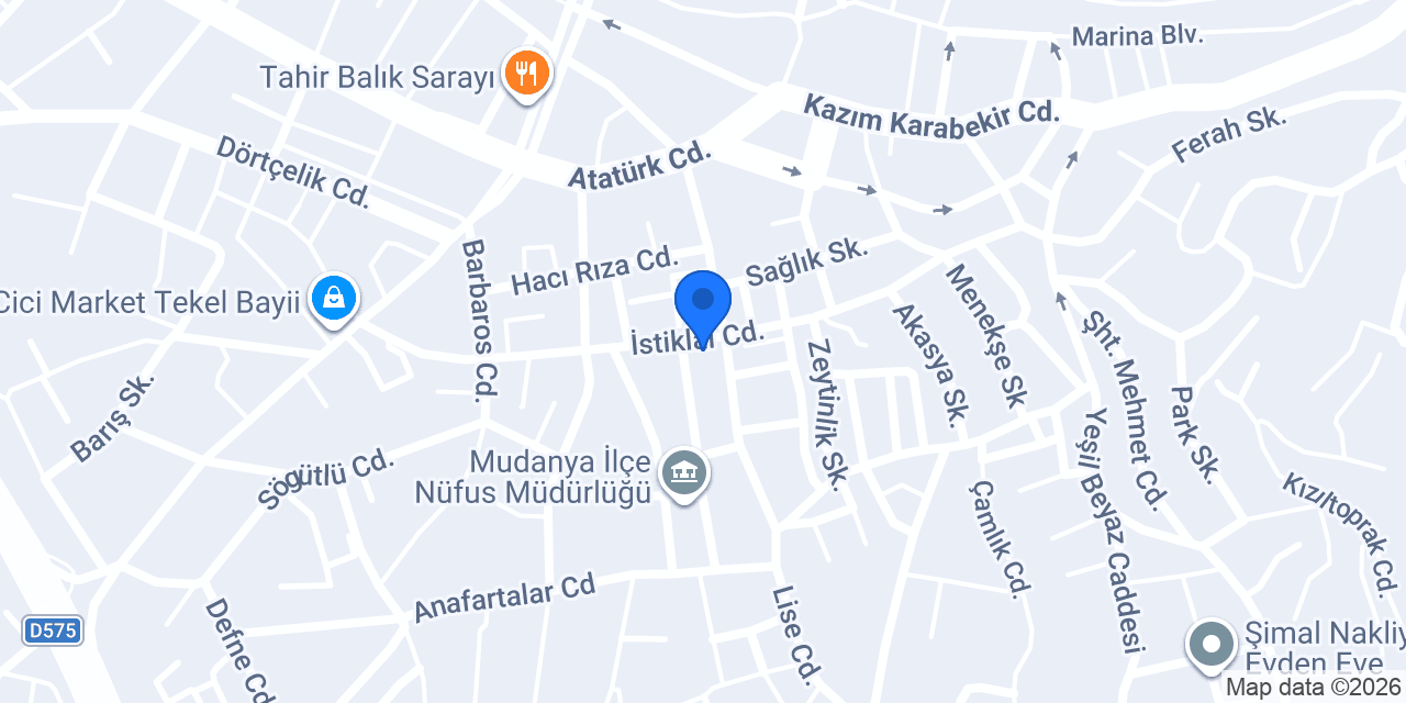 Poyraz Ticaret konumu