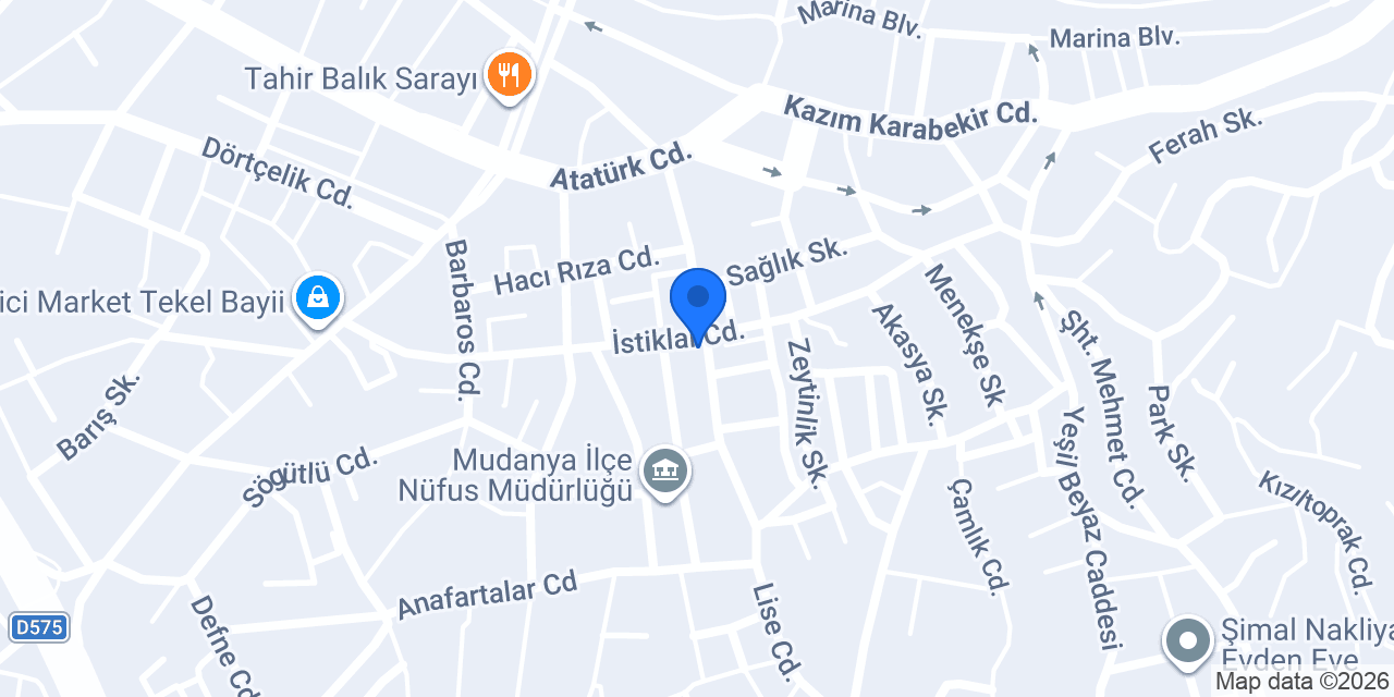 Livane Eczanesi Güzelyalı konumu