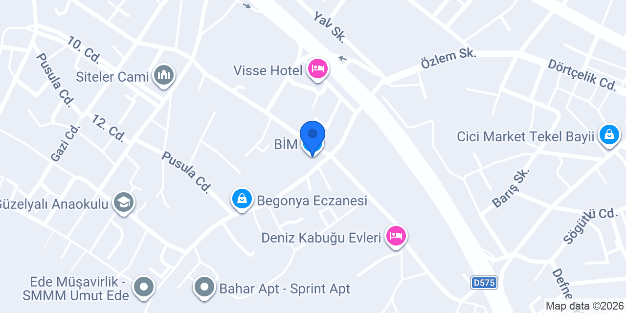 Oses Çiğ Köfte konumu