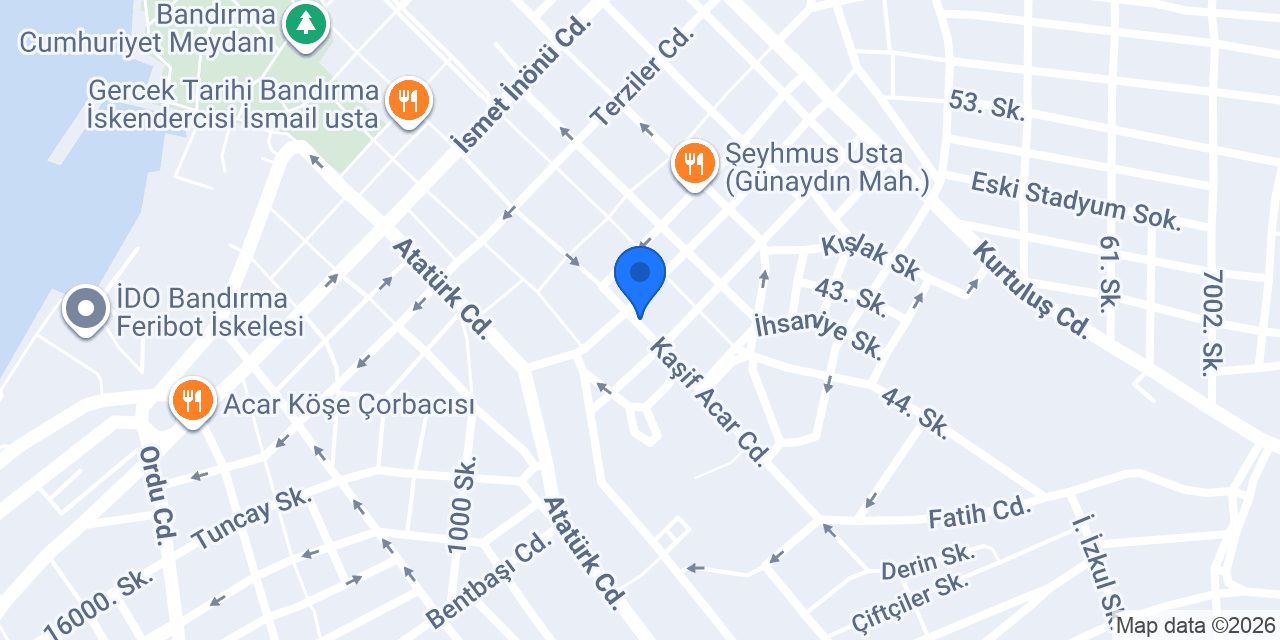 Marmara Cilt Kitabevi konumu