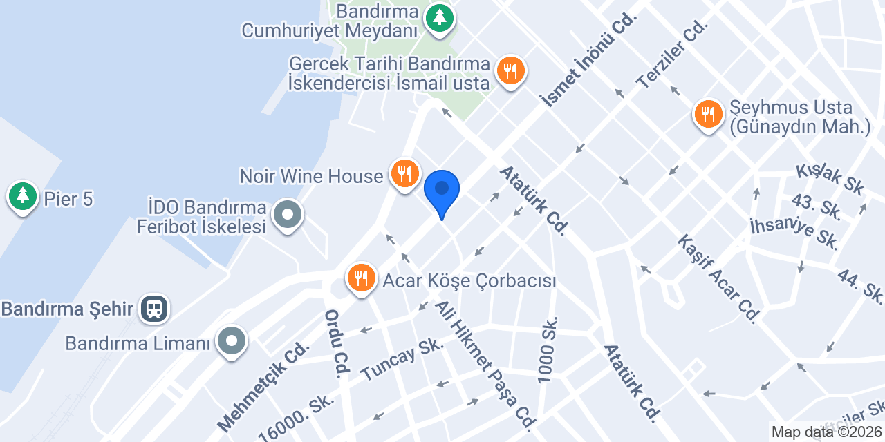 Gürer İnşaat konumu