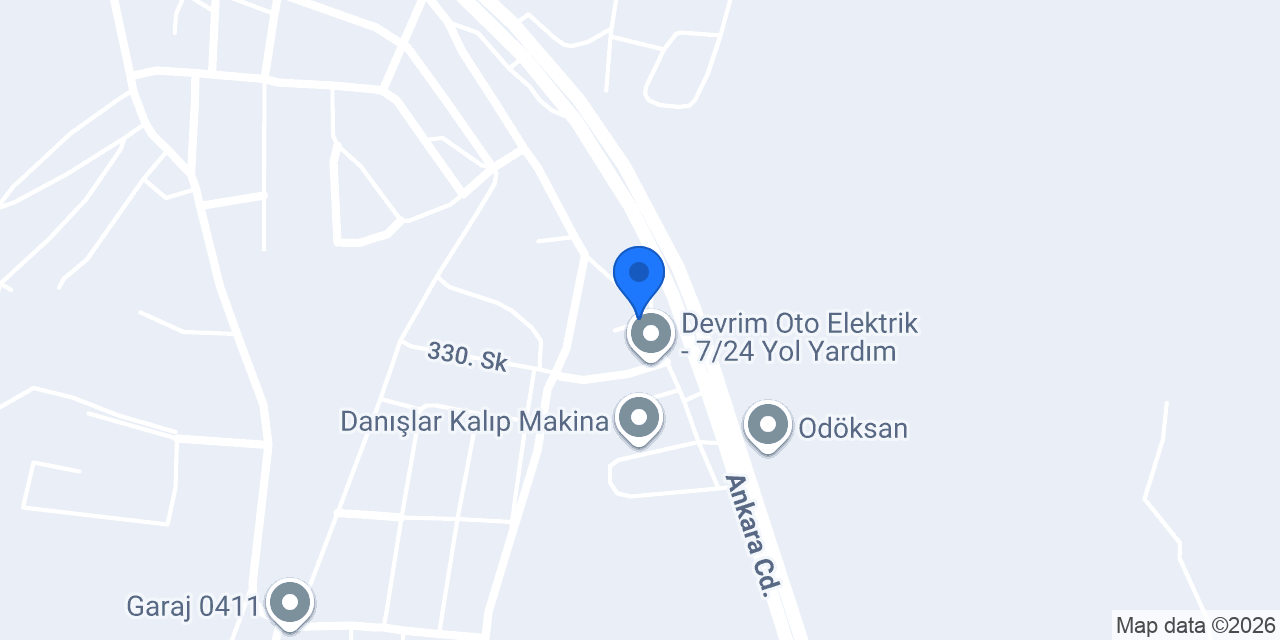 Savcı Oto konumu
