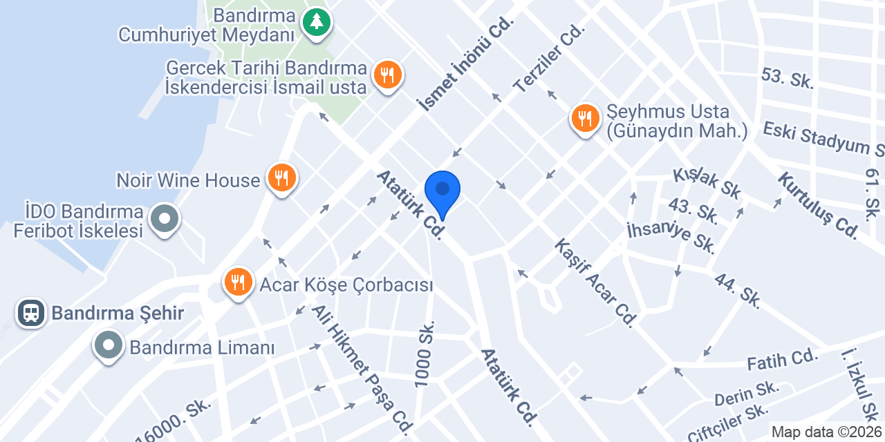 3 AS SİGORTA BANDIRMA ŞUBE konumu
