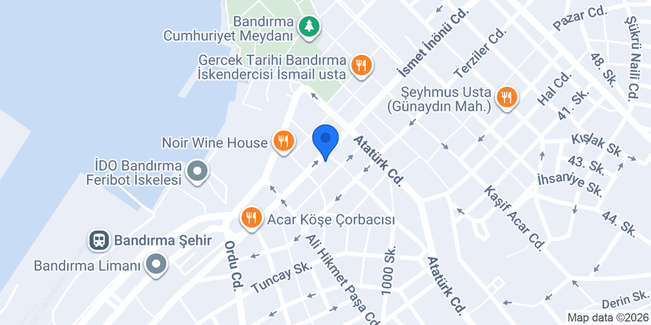 Sınav Dergisi Dershaneleri konumu