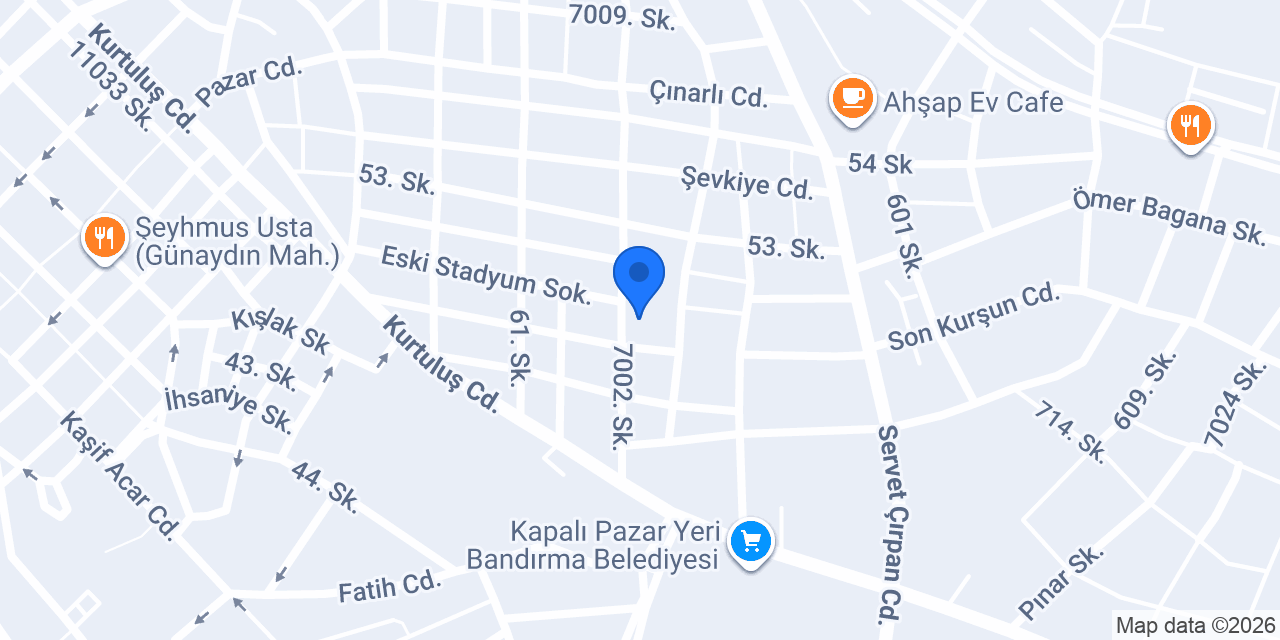 Atatürk İlkokulu konumu
