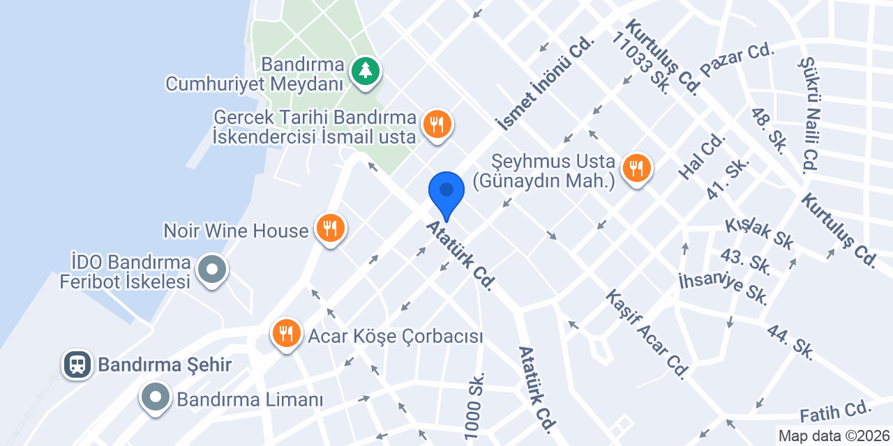 Ali Çiftçioğlu Sigorta konumu