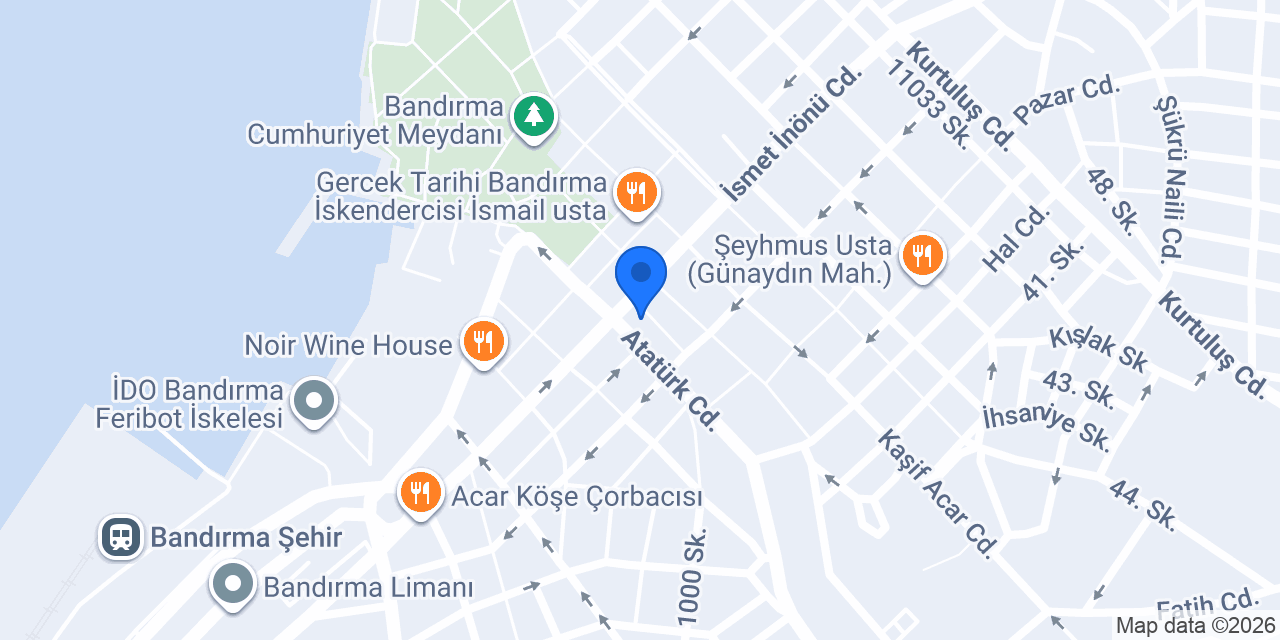 Hane Kuyumculuk konumu