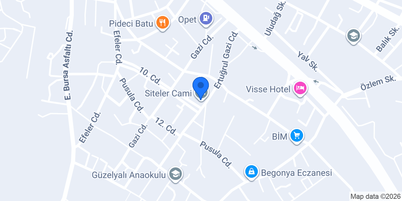 Güzelyalı Sağlık Kabini konumu
