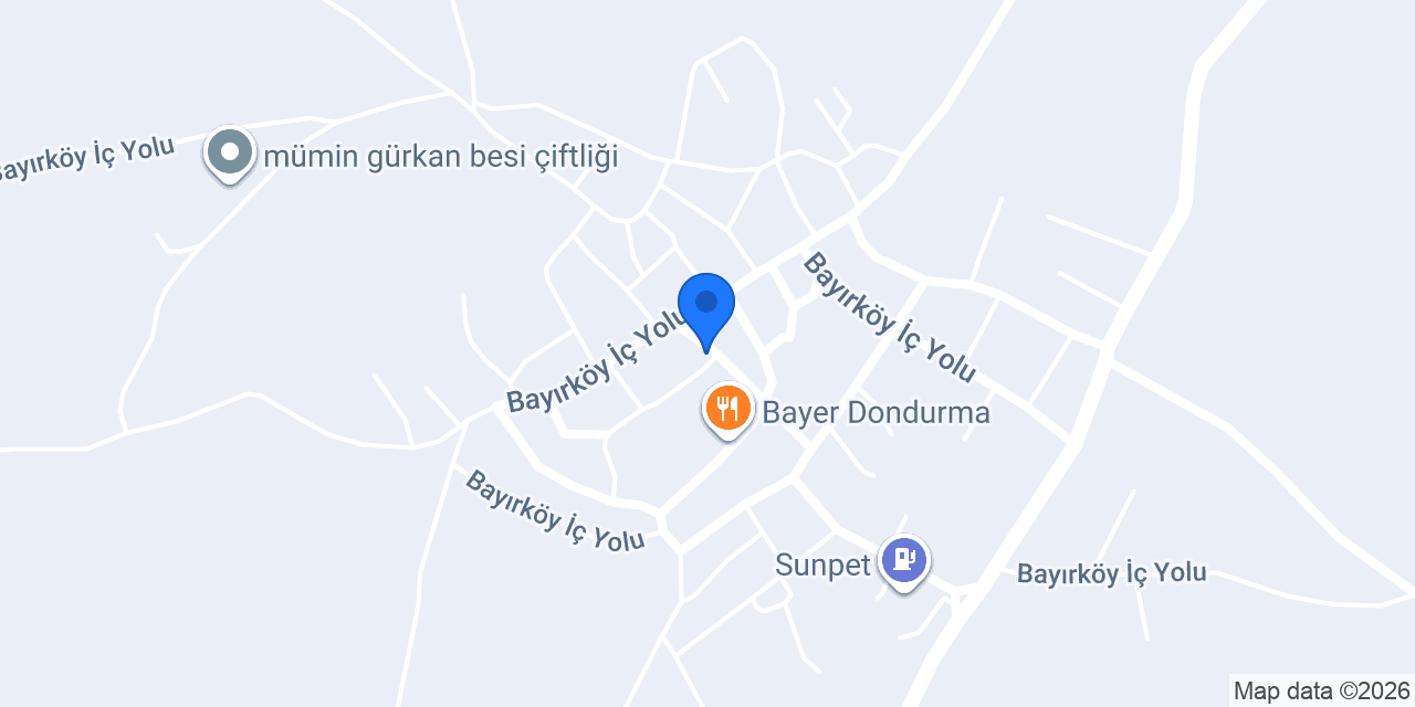 mümin gürkan tesisleri konumu