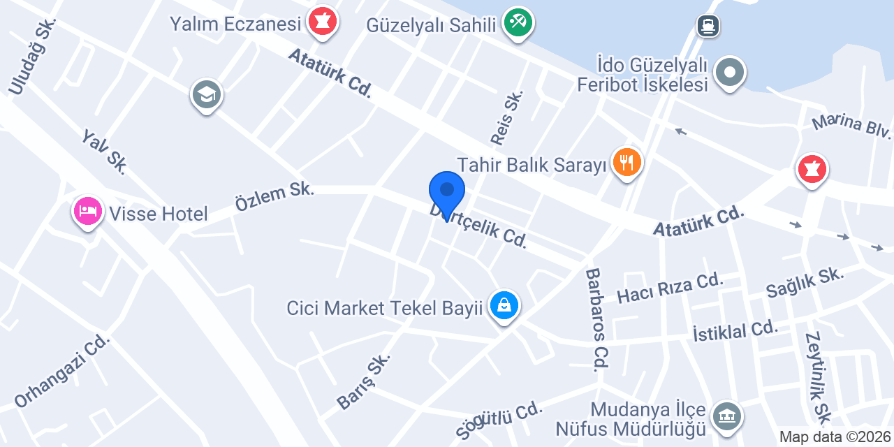 Arya Sanat Evi konumu