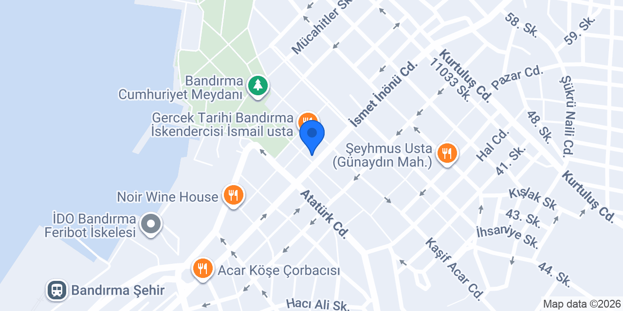Altıntaş Gemi Acenteliği konumu