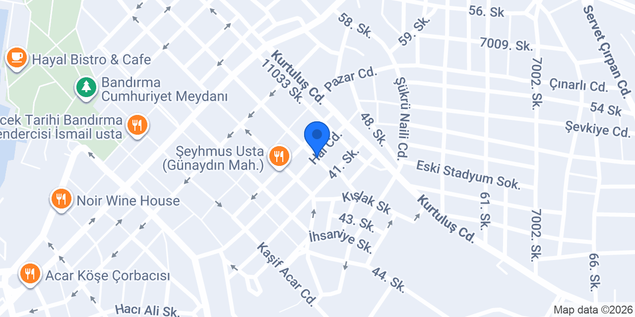 GÜLGÜN Moda konumu